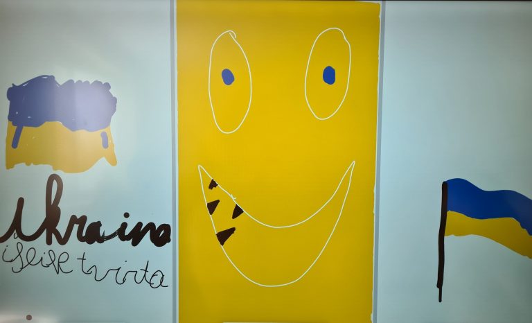 Gražiškių gimnazija palaiko Ukrainą
