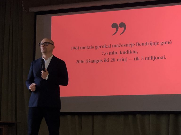 Susitikimas su  LR Seimo nariu Matu Maldeikiu