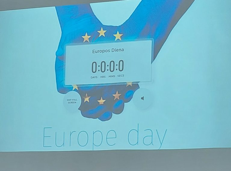 Santariečiai Europos dieną šventė su kaimynais