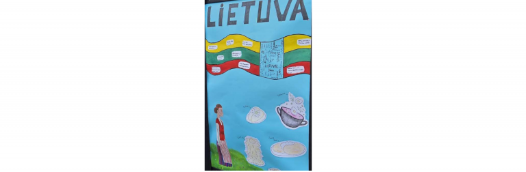 Europos Sąjungos valstybių mugė gimnazijos kieme. #MEPALietuva