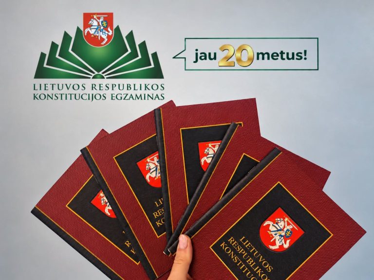 JUBILIEJINIS KONSTITUCIJOS EGZAMINAS